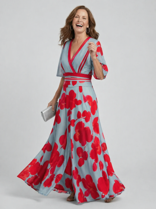 Athena | Halter Maxi Dress