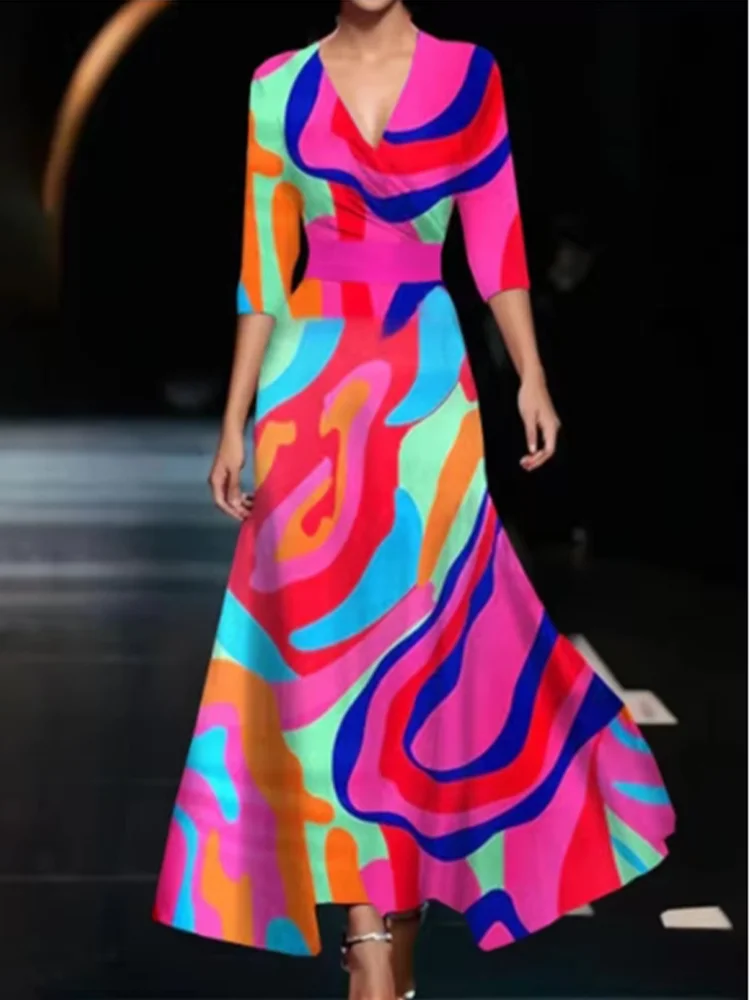 Valentina | Floral Wrap Maxi Dress