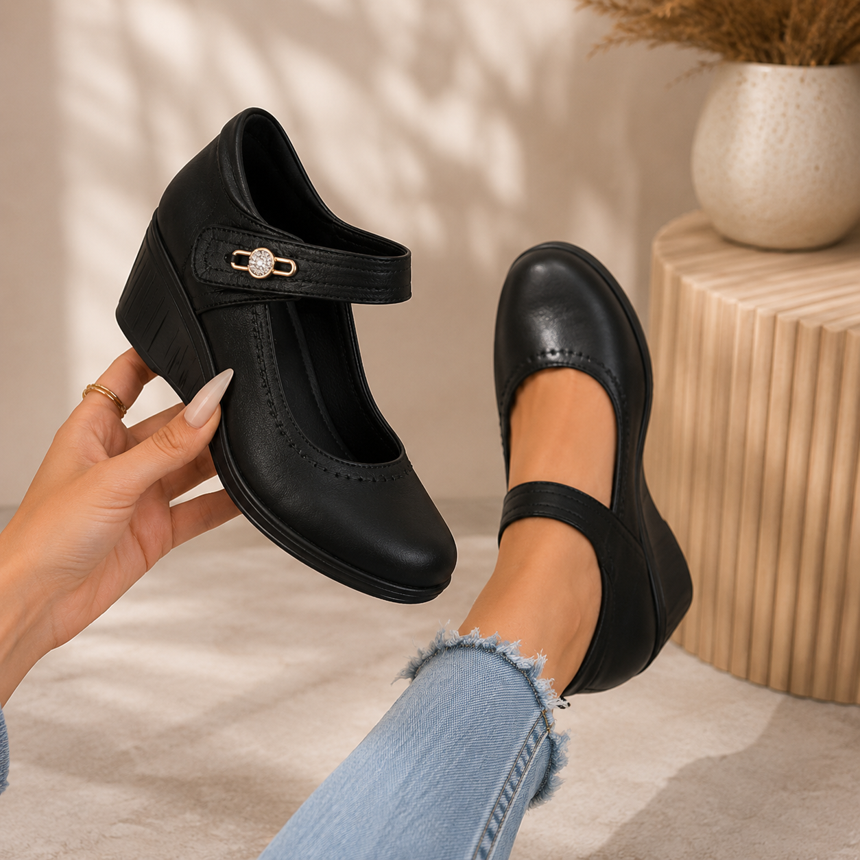 Lydia – Elegant Mid-Heel Comfort Shoes
