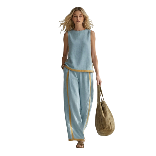 Leila | Elegant 2-Piece Set with Relaxed Fit and Refined Details