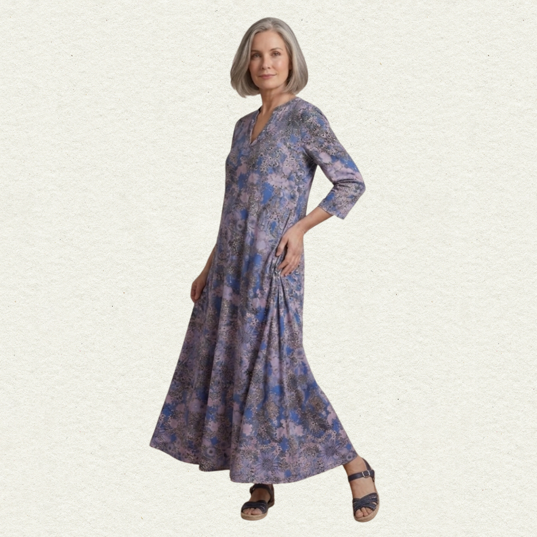 Harlow | V-Neck Maxi Dress