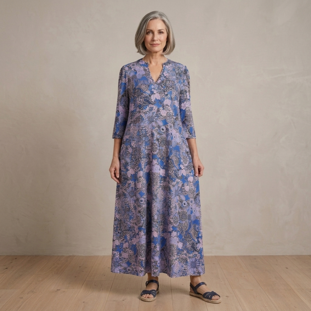 Harlow | V-Neck Maxi Dress