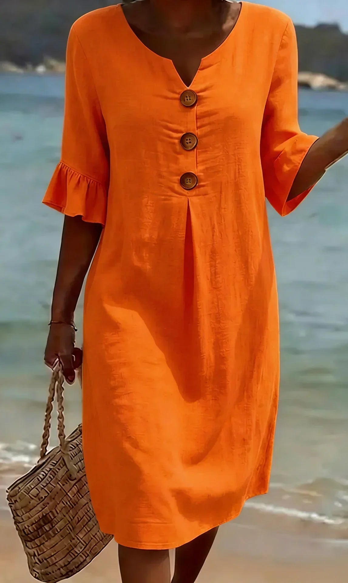 Radmila™ | Textured Long Sleeve Dress