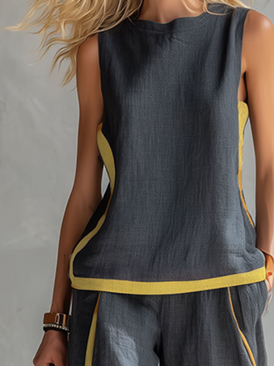 Leila | Elegant 2-Piece Set with Relaxed Fit and Refined Details