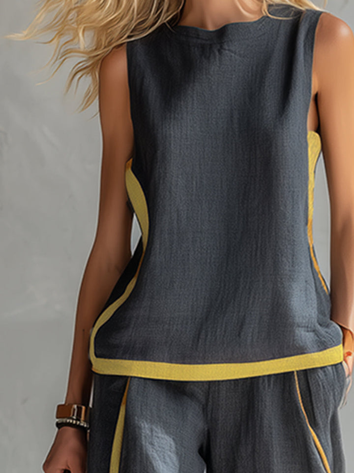 Leila | Elegant 2-Piece Set with Relaxed Fit and Refined Details