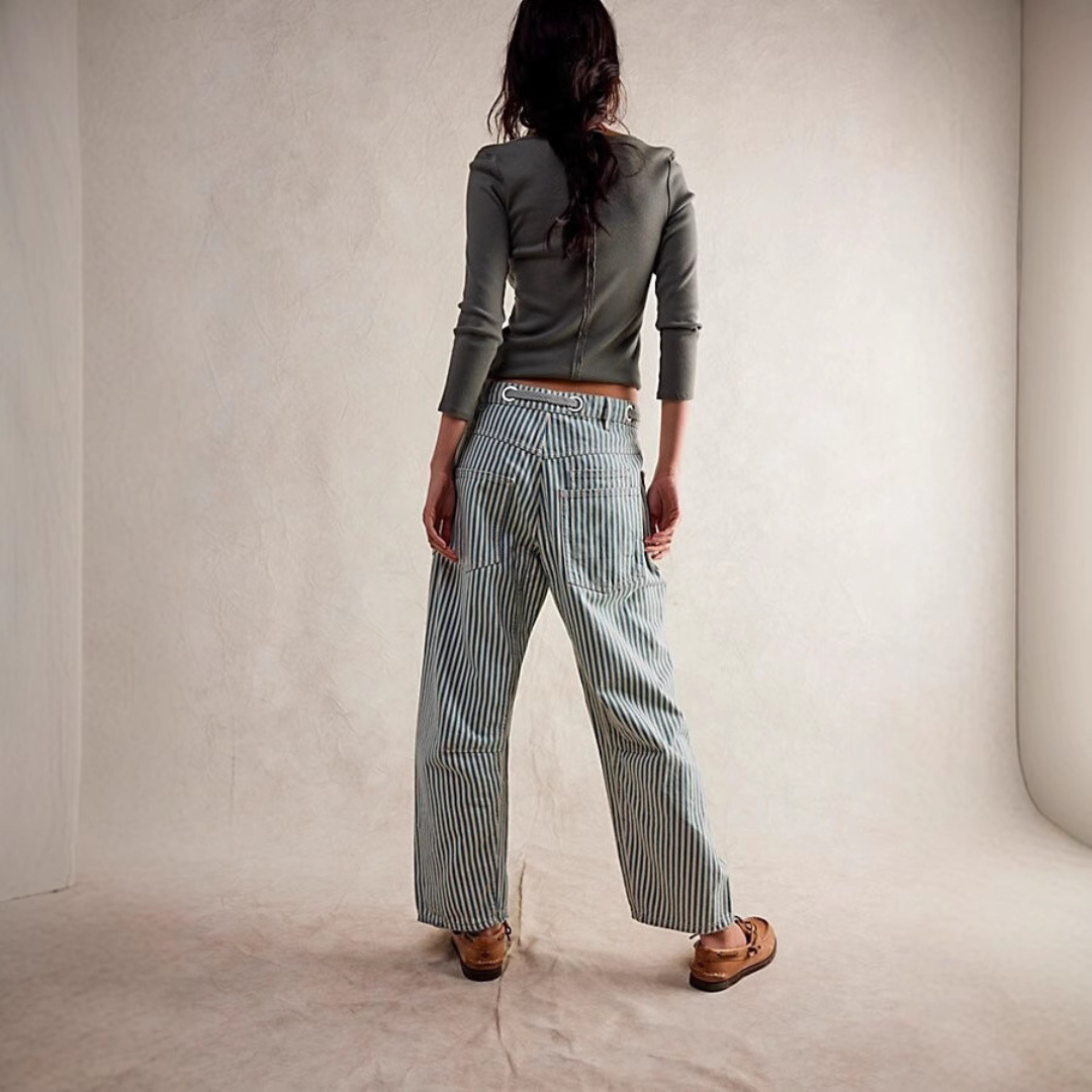 Simone | Stripe Wide Leg Pants