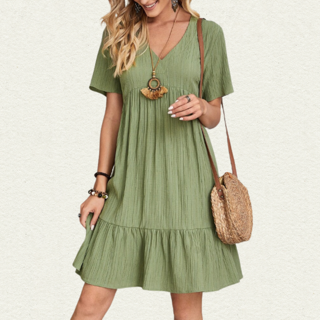 Norma | Layered Midi Dress