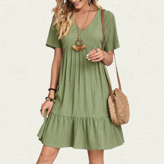 Norma | Layered Midi Dress