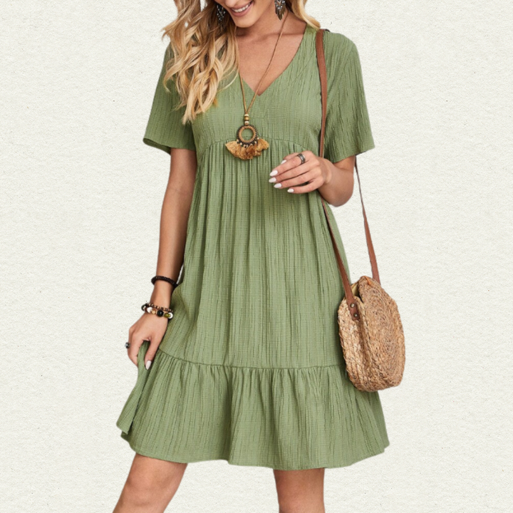 Norma | Layered Midi Dress