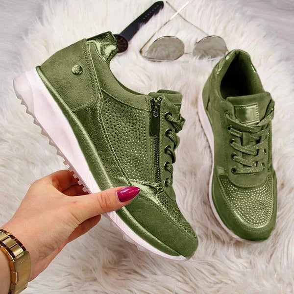 Isla | Zip Sneakers