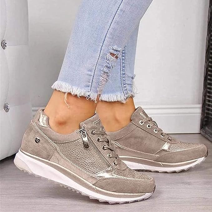 Isla | Zip Sneakers