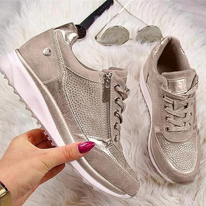 Isla | Zip Sneakers