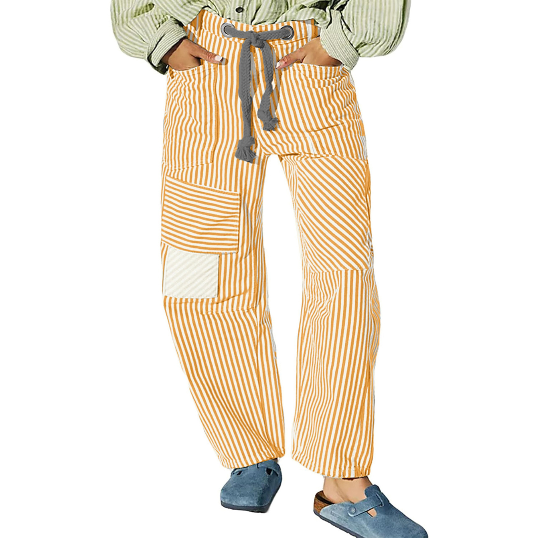 Simone | Stripe Wide Leg Pants