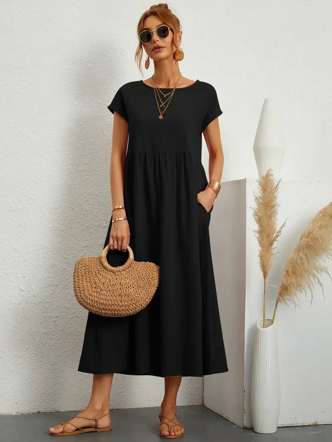 Ursina | Relaxed Maxi Dress