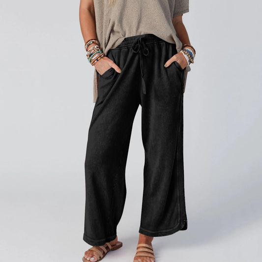Celeste | Wide Leg Drawstring Pants