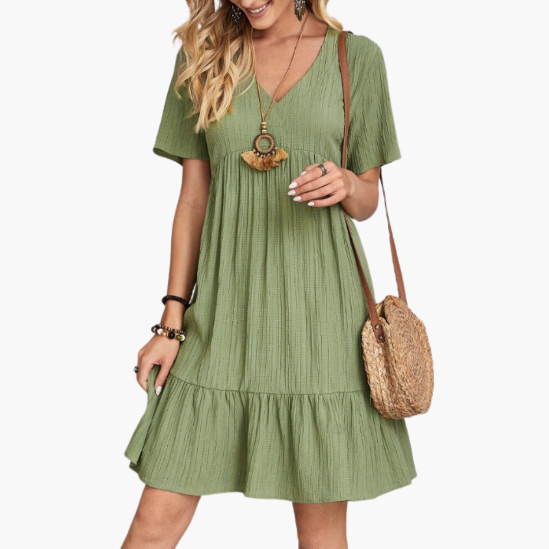 Norma | Layered Midi Dress