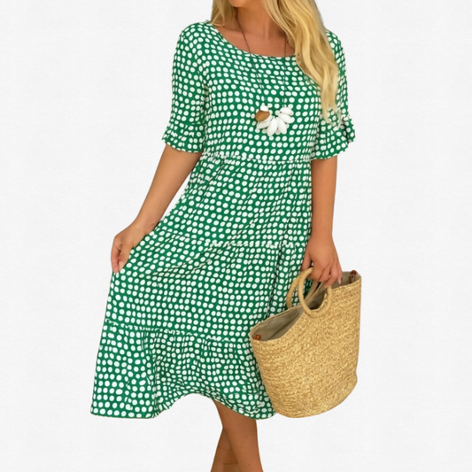 Diane | Short Sleeve Midi