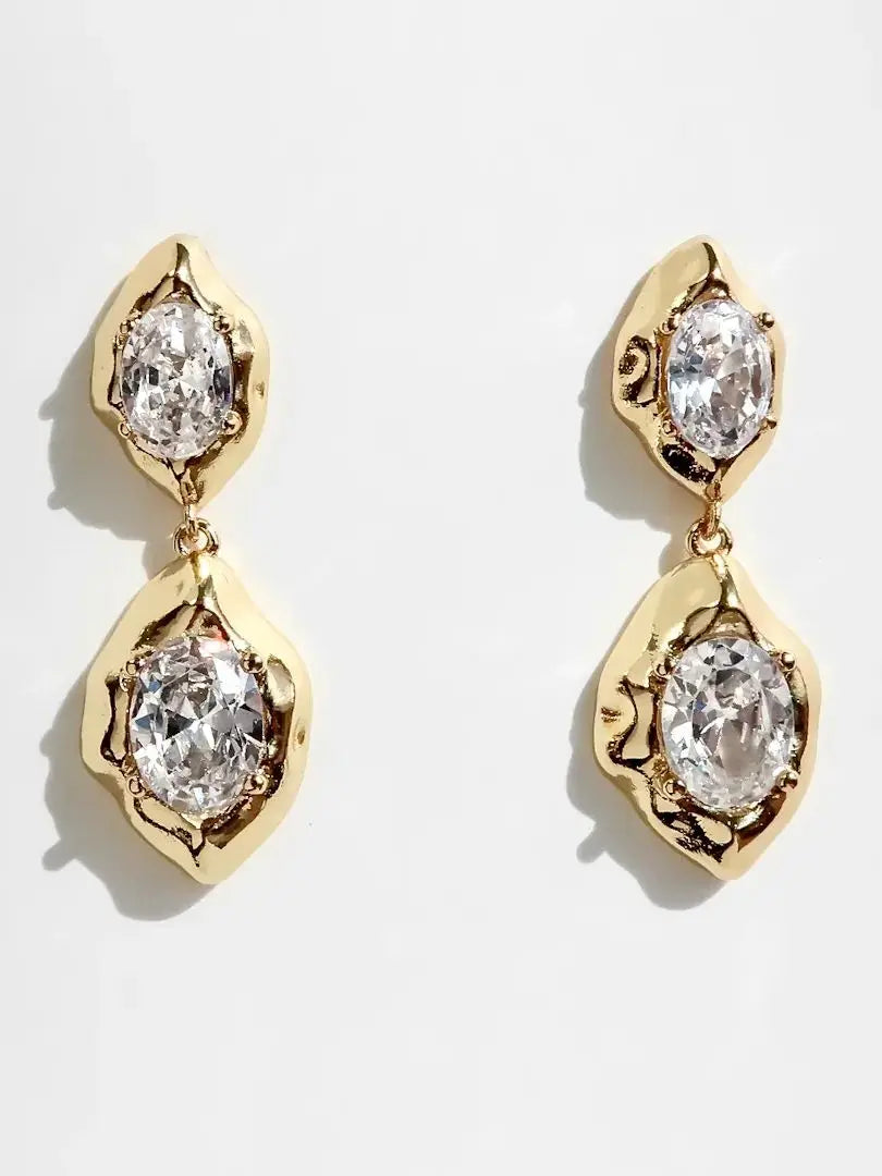 Clarisse | Crystal Drop Earrings
