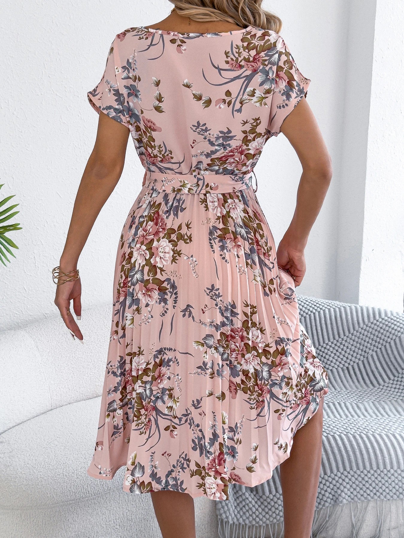 Rosalie — Floral A-Line Dress