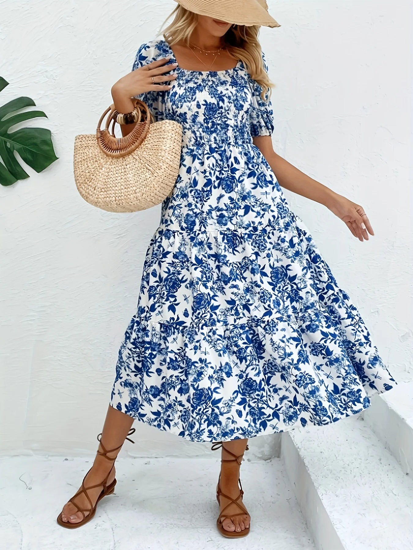 Charlotte — Floral Maxi Dress