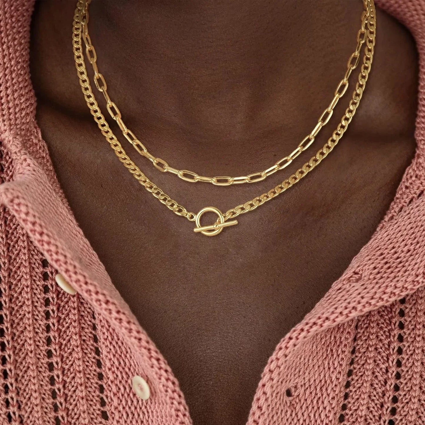 Dorée | Layered Chain Necklace