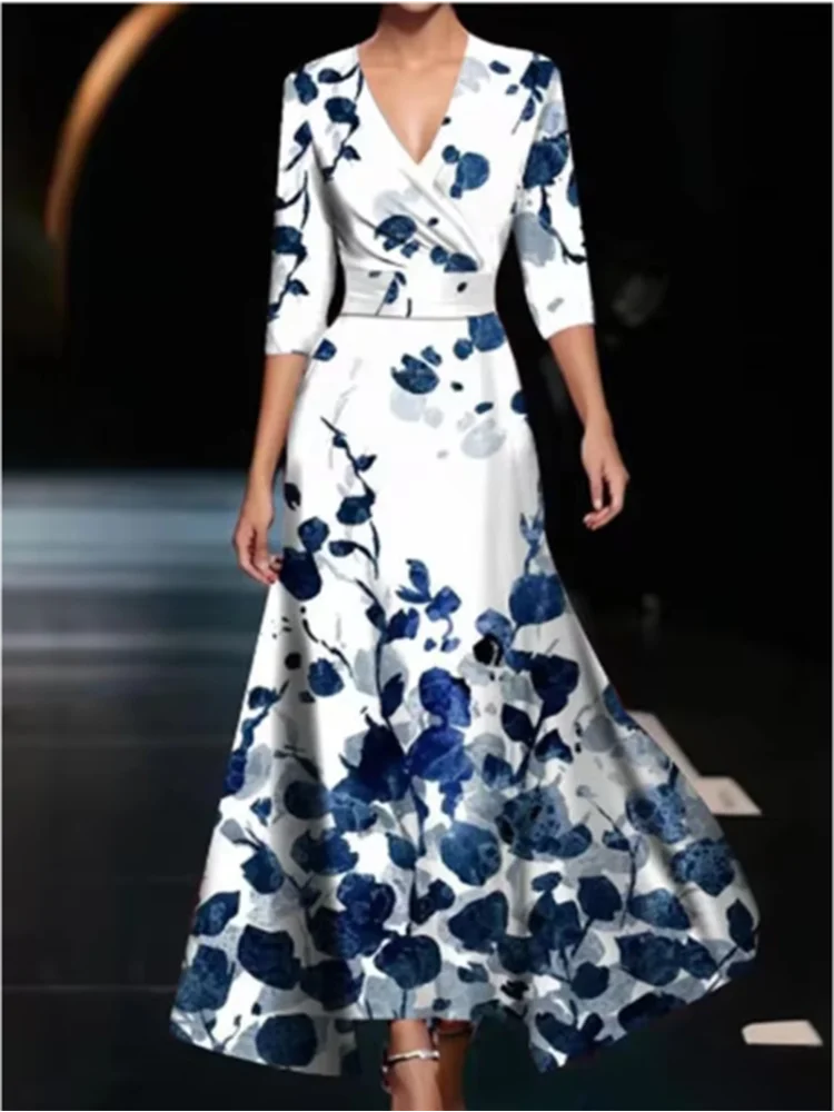 Valentina | Floral Wrap Maxi Dress