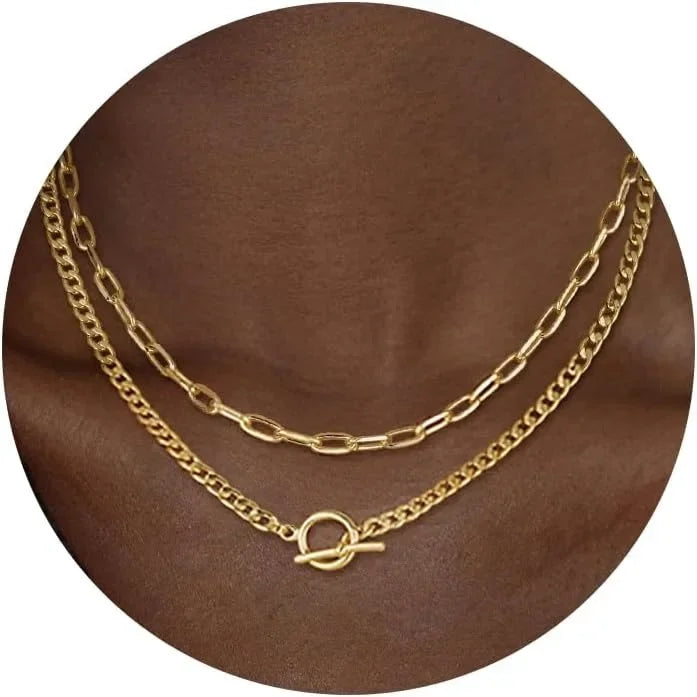 Dorée | Layered Chain Necklace