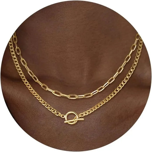 Dorée | Layered Chain Necklace