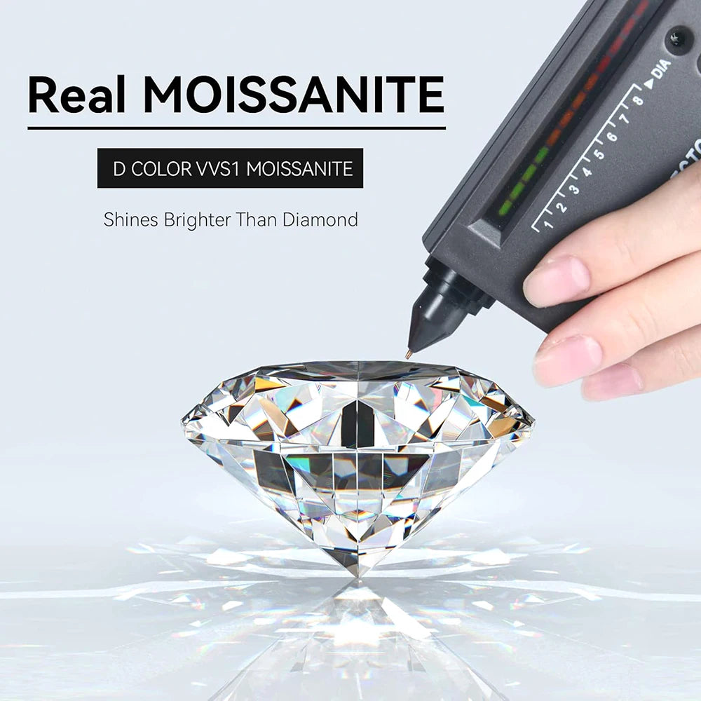 Brillante | Oval Moissanite Stud Earrings