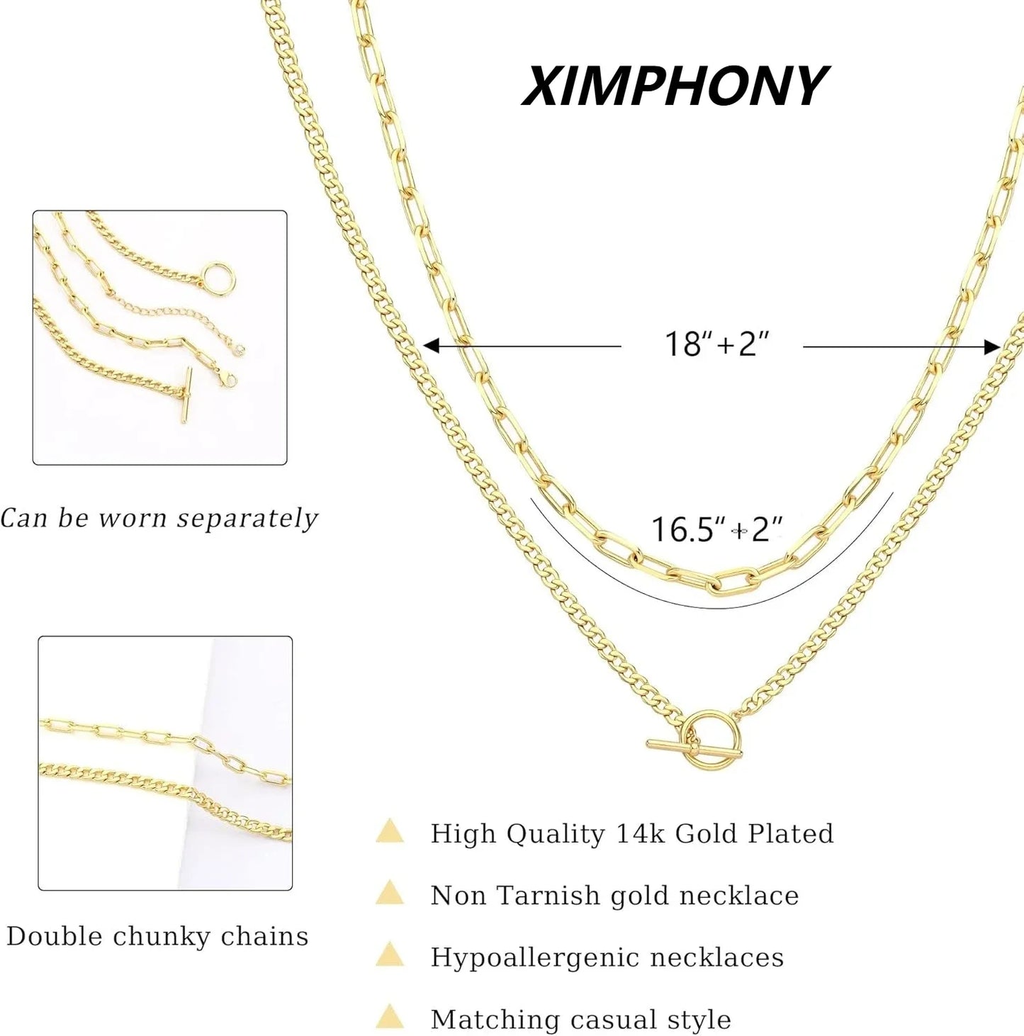 Dorée | Layered Chain Necklace