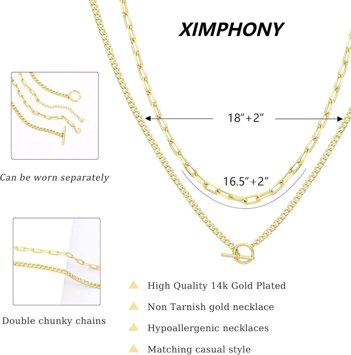 Dorée | Layered Chain Necklace
