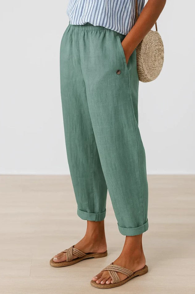 Lorraine | Timeless Everyday Cotton Pants