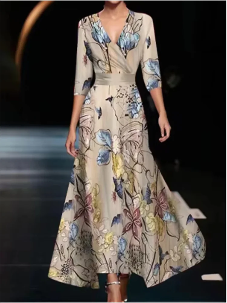 Valentina | Floral Wrap Maxi Dress