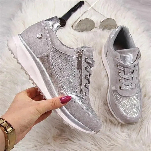 Isla | Zip Sneakers