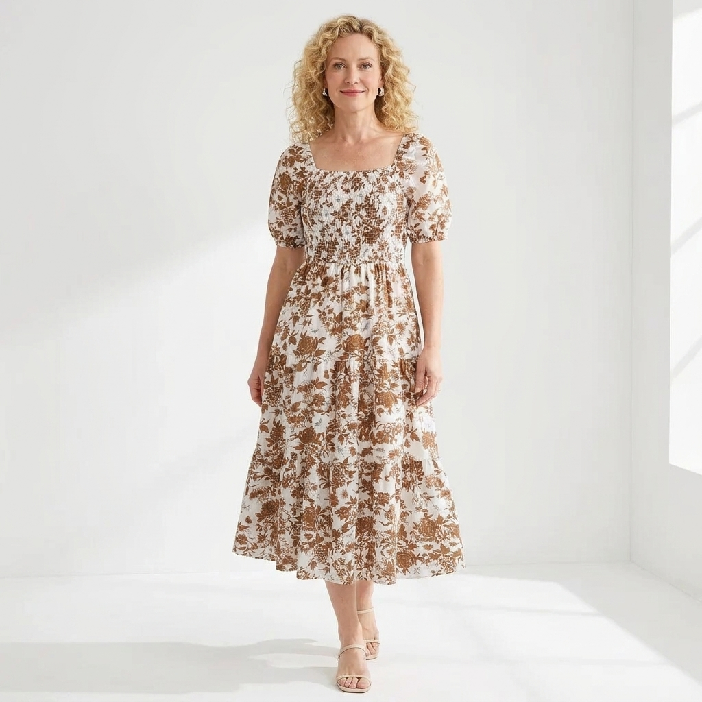 Charlotte — Floral Maxi Dress