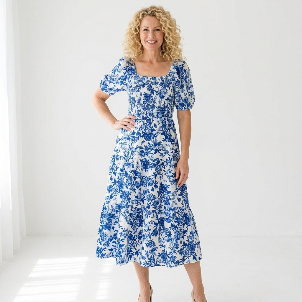 Charlotte — Floral Maxi Dress