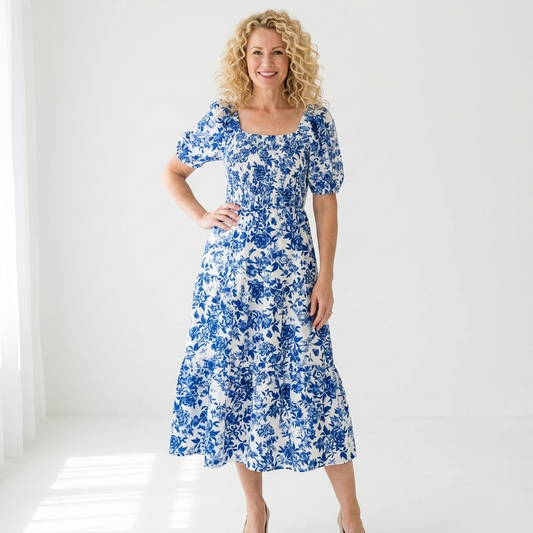 Charlotte — Floral Maxi Dress