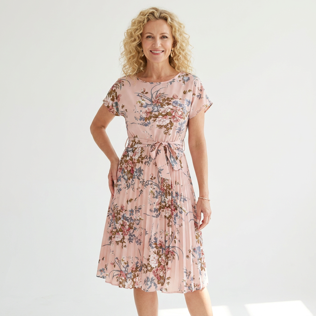 Rosalie — Floral A-Line Dress
