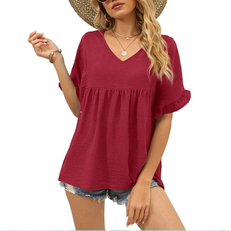 Ardella | Relaxed Babydoll Top